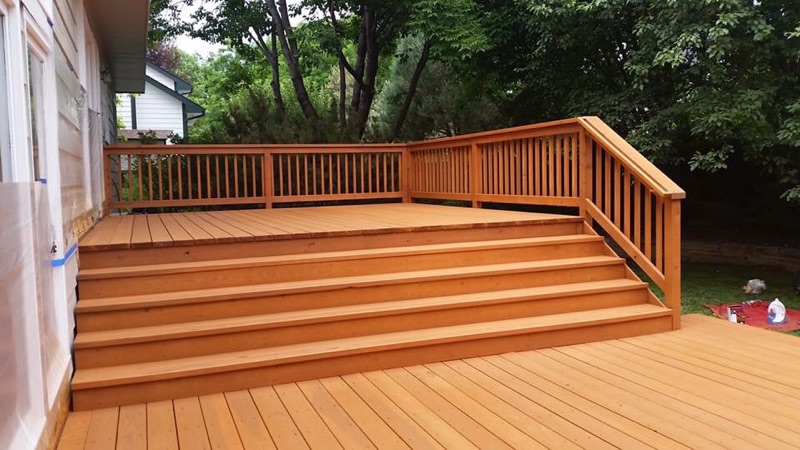 Deck Staining Fort Collins, Loveland, Windsor, Greeley, Longmont, Berthoud, Estes Park, Cheyenne WY