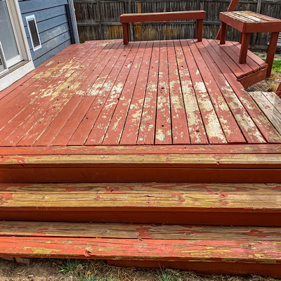 Deck Staining Greeley Colorado